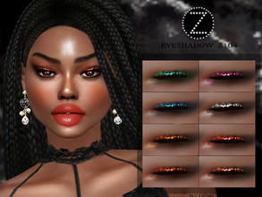 Sims 4 — EYESHADOW Z104 by ZENX — -Base Game -All Age -For Female -8 colors -Works with all of skins -Compatible with HQ