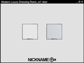 Sims 4 — Modern Luxury Dressing Room_m1_door by NICKNAME_sims4 — Modern Luxury Dressing Room Part 1 14 package files.