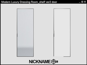 Sims 4 — Modern Luxury Dressing Room_shelf ver2_door by NICKNAME_sims4 — Modern Luxury Dressing Room Part 1 14 package