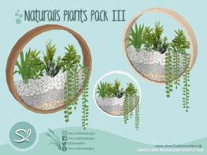 Sims 4 — Naturalis Plants III - 10 - Wall Terrarium large by SIMcredible! — by SIMcredibledesigns.com available at TSR 4