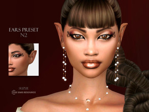 Sims 4 — Ear Preset N2 by Suzue — -New Preset (Suzue) -For Female and Male (All Ages)