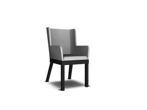 Sims 4 — MDD Chair 2 by Angela — Modern Diningroom chair, metal legs and fabric seating, comfortable chair
