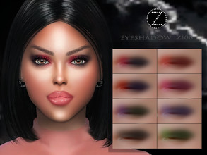 Sims 4 — EYESHADOW Z106 by ZENX — -Base Game -All Age -For Female -8 colors -Works with all of skins -Compatible with HQ
