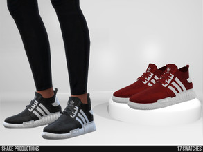 Sims 4 — 894 - Sneakers (Male) by ShakeProductions — Shoes/Sneakers New Mesh All LODs Handpainted 17 Colors