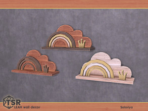 Sims 4 — Leah Wall Decor. Decorative Shelf, v6 by soloriya — Decorative shelf with decor. Part of Leah Wall Decor set. 3