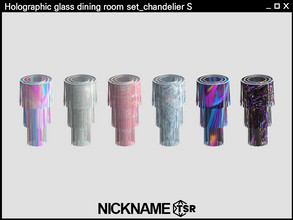 Sims 4 — Holographic glass dining room set_chandelier S by NICKNAME_sims4 — Holographic glass dining room set 11 package