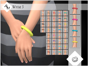 Sims 4 — Wrist 3 by AleNikSimmer — Bracelet inspired by Barbie accessories. Left arm. Skin by Luumia, pose by HelgaTisha.