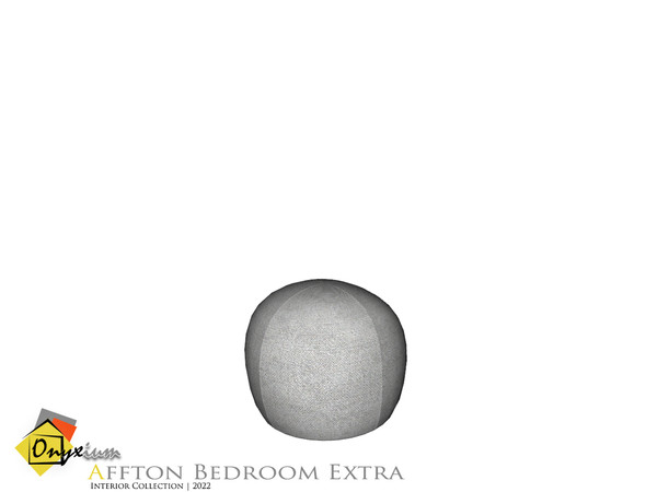 Sims 4 — Affton Pouf by Onyxium — Onyxium@TSR Design Workshop Kids Room Collection | Belong To The 2022 Year