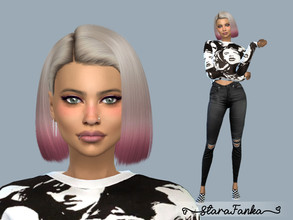 Sims 4 — Lora Beck by starafanka — DOWNLOAD EVERYTHING IF YOU WANT THE SIM TO BE THE SAME AS IN THE PICTURES HOUSE BY