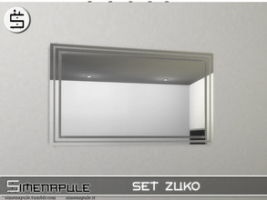 Sims 4 — Set Zuko Mirror by Simenapule — Set Zuko Mirror. 1 color.