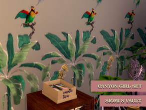 Sims 4 — CanyonGirlSet_cassettes by siomisvault — Cassettes because you need good music for this trip we all do! Thanks