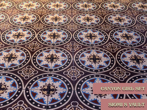 Sims 4 — CanyonGirlSet_Floor01 by siomisvault — And of course I needed floors! so here we go a groooovy floor.Thanks for