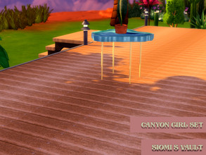 Sims 4 — CanyonGirlSet_Floor03 by siomisvault — Alright a wooden floor I know I know are many of them but I needed this