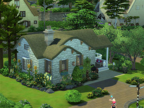 Sims 4 — La Taniere no cc by sgK452 — A refuge, a narrow, cosy, relaxing, secure place, for a day, a weekend, a lifetime.