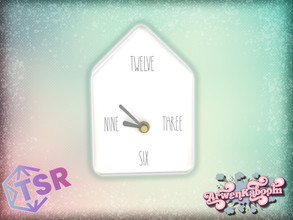 Sims 4 — Rae Of Sunshine - Clock by ArwenKaboom — Base game object in one recolor. You can search all items by typing