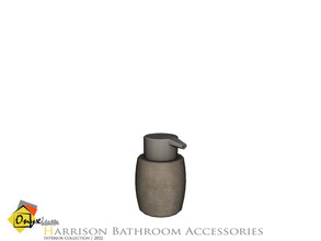 Sims 4 — Harrison Soap Dispenser by Onyxium — Onyxium@TSR Design Workshop Bathroom Collection | Belong To The 2022 Year