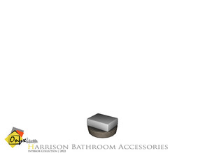 Sims 4 — Harrison Soap Dish by Onyxium — Onyxium@TSR Design Workshop Bathroom Collection | Belong To The 2022 Year