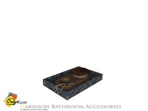 Sims 4 — Harrison Bath Brush by Onyxium — Onyxium@TSR Design Workshop Bathroom Collection | Belong To The 2022 Year
