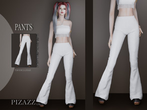Sims 4 — Tight Flare Pants by pizazz — Tight Flare Pants for your Sims 4 games. . Make it your own style! The pants that