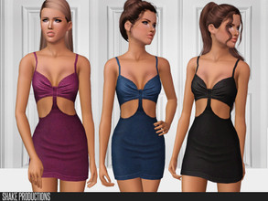 Sims 3 — ShakeProductions-S3-145 by ShakeProductions — Recolorable Dress