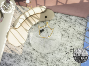 Sims 4 — Etern Marble Floor by networksims — A greyscale marble floor.