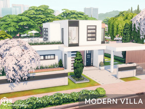 Sims 4 — Modern Villa | gallery by Summerr_Plays — Modern Villa in Willow Creek.