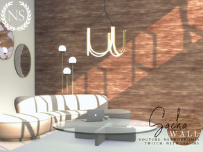 Sims 4 — Sacha Wooden Wall by networksims — A brown wooden wall.