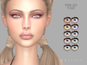Sims 4 — EYES A54 by ANGISSI — *For all questions go here - angissi.tumblr.com Facepaint category 10 colors HQ compatible