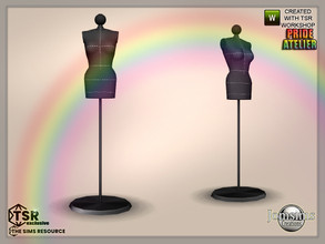 Sims 4 — Pride 2022 atelier model without sewing meter by jomsims — Pride 2022 atelier model without sewing meter
