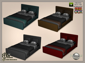 Sims 4 — Pride 2022 Ocx bed by jomsims — Pride 2022 Ocx bed