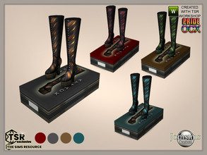Sims 4 — Pride 2022 Ocx shoes deco by jomsims — Pride 2022 Ocx shoes deco
