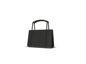 Sims 4 — MDH Handbag by Angela — Decorative leather handbag, fits a small slot.