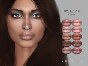 Sims 4 — Lipstick A46 by ANGISSI — For all questions go here ---- angissi.tumblr.com -10 colors -HQ compatible -Female