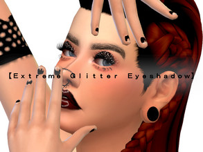 Sims 4 — Extreme Glitter Eyeshadow by simsloverxyz — Glittery Eyeshadow