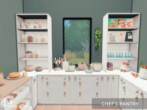 Sims 4 — Chef's Pantry | TSR CC only  by Summerr_Plays — Perfect panty for a food-loving sim. 