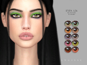 Sims 4 — EYES A56 by ANGISSI — *For all questions go here - angissi.tumblr.com Facepaint category 10 colors HQ compatible