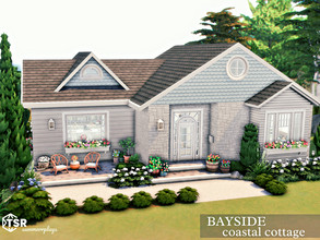 Sims 4 — Bayside Cottage | NO CC  by Summerr_Plays — A cute little cottage in Bridleton Bay. 
