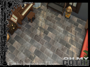 Sims 4 — Oh my Goth - Goth Inspiration Floors by lavilikesims — Flooring for your goth inspired house