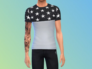Sims 4 — Josh Dun Stressed Out Shirt by GhostyBoyTyler — Josh's shirt from the stressed out MV (i have no idea why its