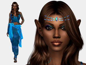 Sims 4 — Darshee Heithana by Suzue — Check Required tab to download the cc needed. Enjoy!~
