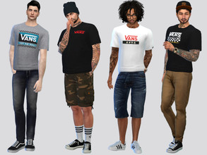 Sims 4 — Graphic Tees by McLayneSims — TSR EXCLUSIVE Standalone item 9 Swatches MESH by Me NO RECOLORING Please don't