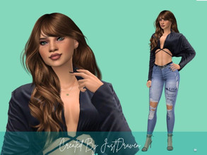 Sims 4 — Mollie Rivers by Draven298 — Download all requiered CC to have Sim look the same as in the photos.. With
