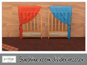 Sims 4 — Sunshine room divider by so87g — cost: 425$ 5 colors, you can find it in decor - misc All my preview screenshots