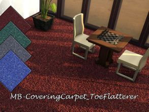Sims 4 — MB-CoveringCarpet_ToeFlatterer by matomibotaki — MB-CoveringCarpet_ToeFlatterer Cuddly, soft carpeting turns