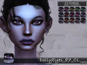 Sims 4 — DollyEyes_87_CL by tatygagg — New Fantasy Eyes for your sims. - Female, Male - Human, Alien - Toddler to Elder -