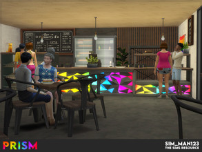 Sims 4 — Prism Bakery by sim_man123 — Celebrate Pride where everyone can come together and enjoy some tasty treats! This