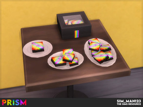 Sims 4 — Prism - Brownies (Scripted Object) by sim_man123 — Who doesn't love brownies?! These are custom, fully-edible