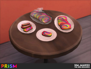 Sims 4 — Prism - Rainbow Lemon Loaf (Scripted Object) by sim_man123 — Nothing beats a slice of lemon cake on a hot summer