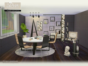 Sims 4 — Worry less [web transfer] by SIMcredible! — Bringing back the Worry less set. This study place has a pinch of