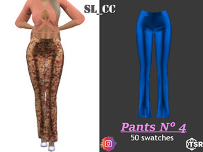 Sims 4 — SL_Pants_4 by SL_CCSIMS — -New mesh- -50 swatches- -Teen to elder- -All Maps- -All Lods- -HQ- -Catalog